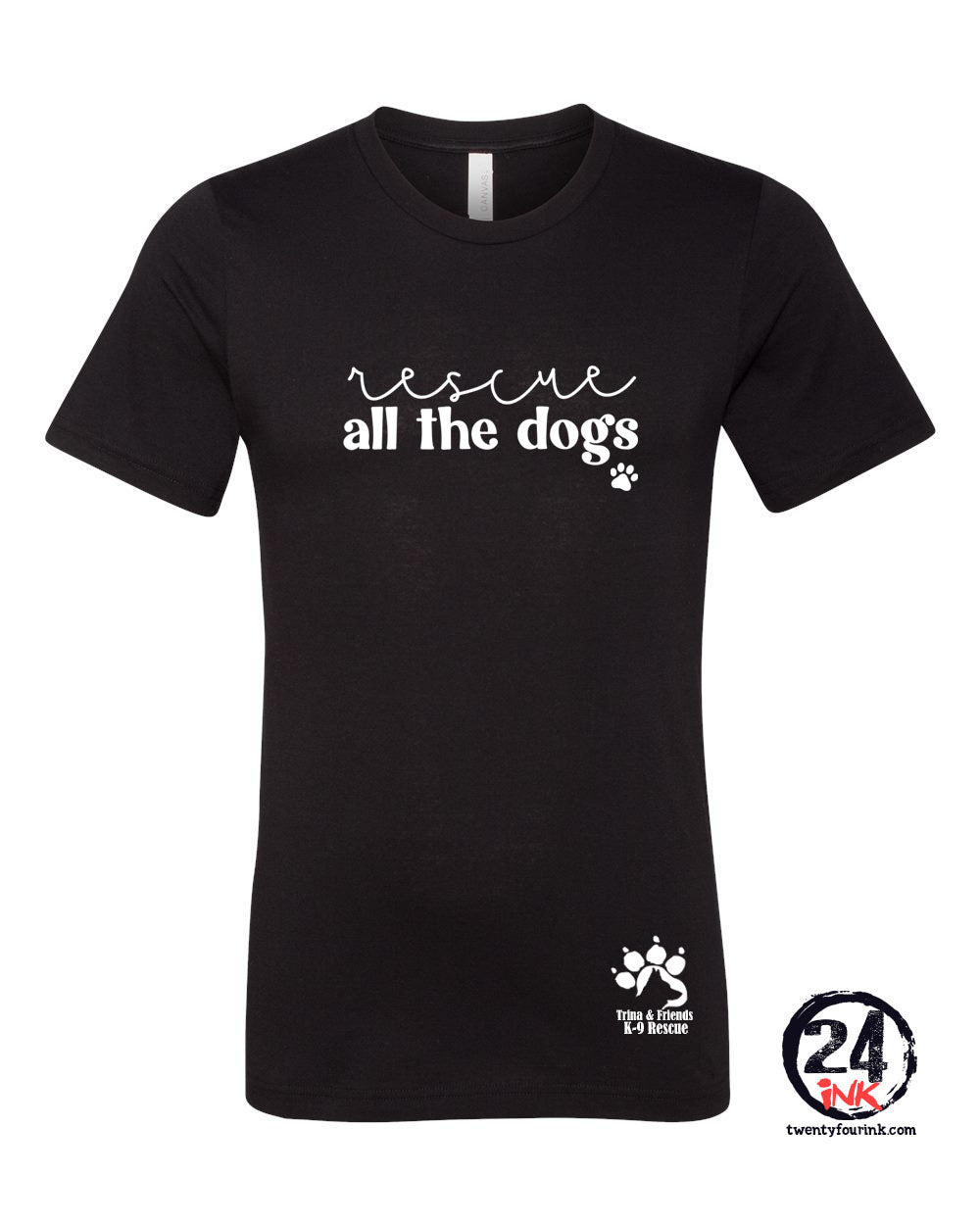 Rescue all the dogs t-Shirt