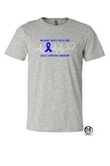 Cyclic Vomiting Syndrome Heartbeat Awareness T- Shirt