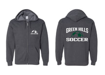 Green Hills Soccer design 1 Zip up Sweatshirt