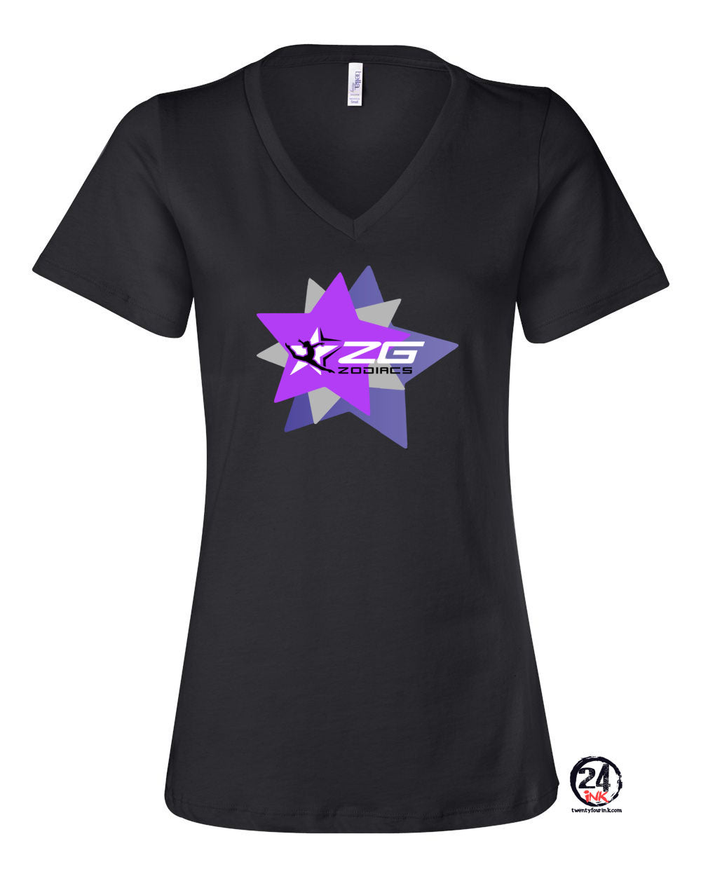 Star Zodiac V-neck T-shirt