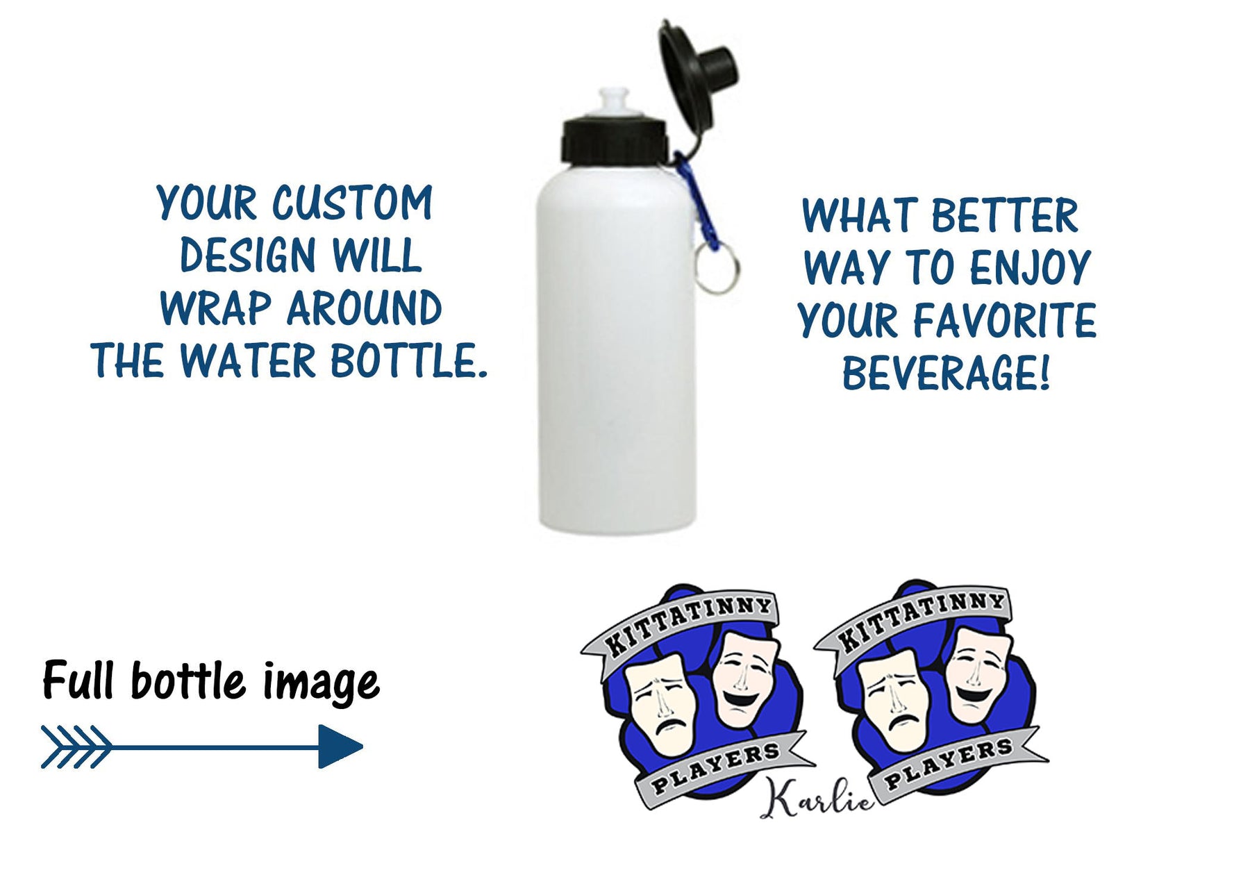 KPBC Personalized Water Bottle