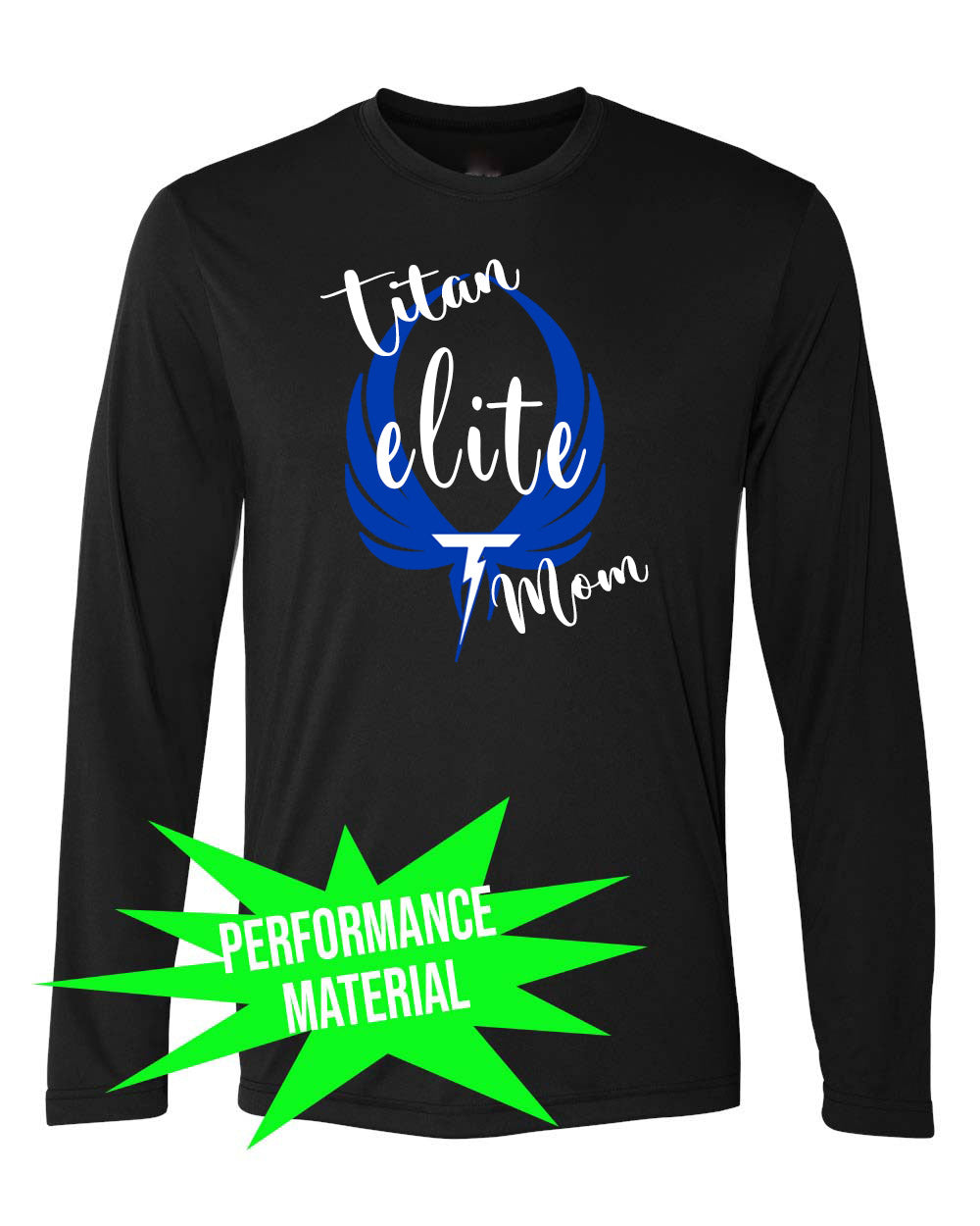 Titan Performance Material Design 15 Long Sleeve Shirt