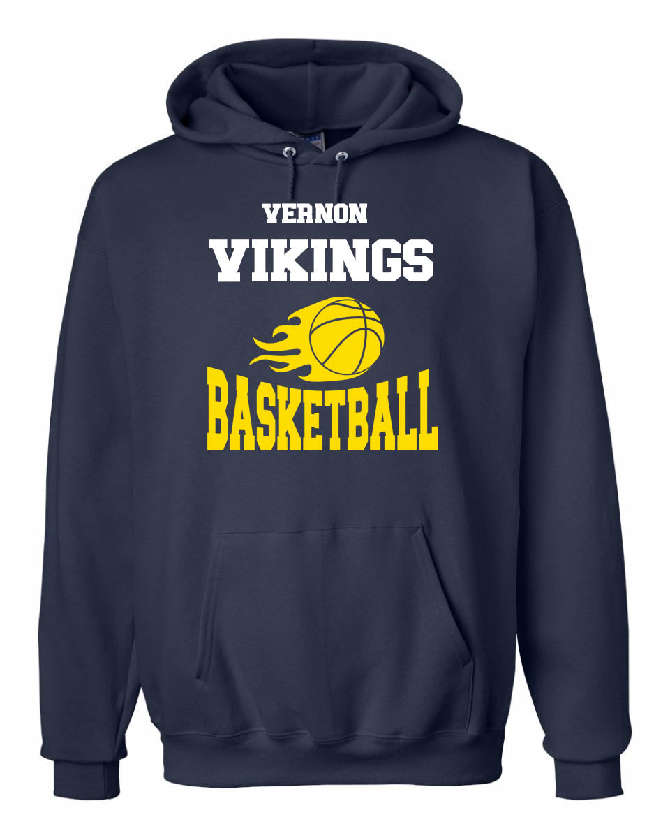 Vernon Vikings Basketball Sweatshirt