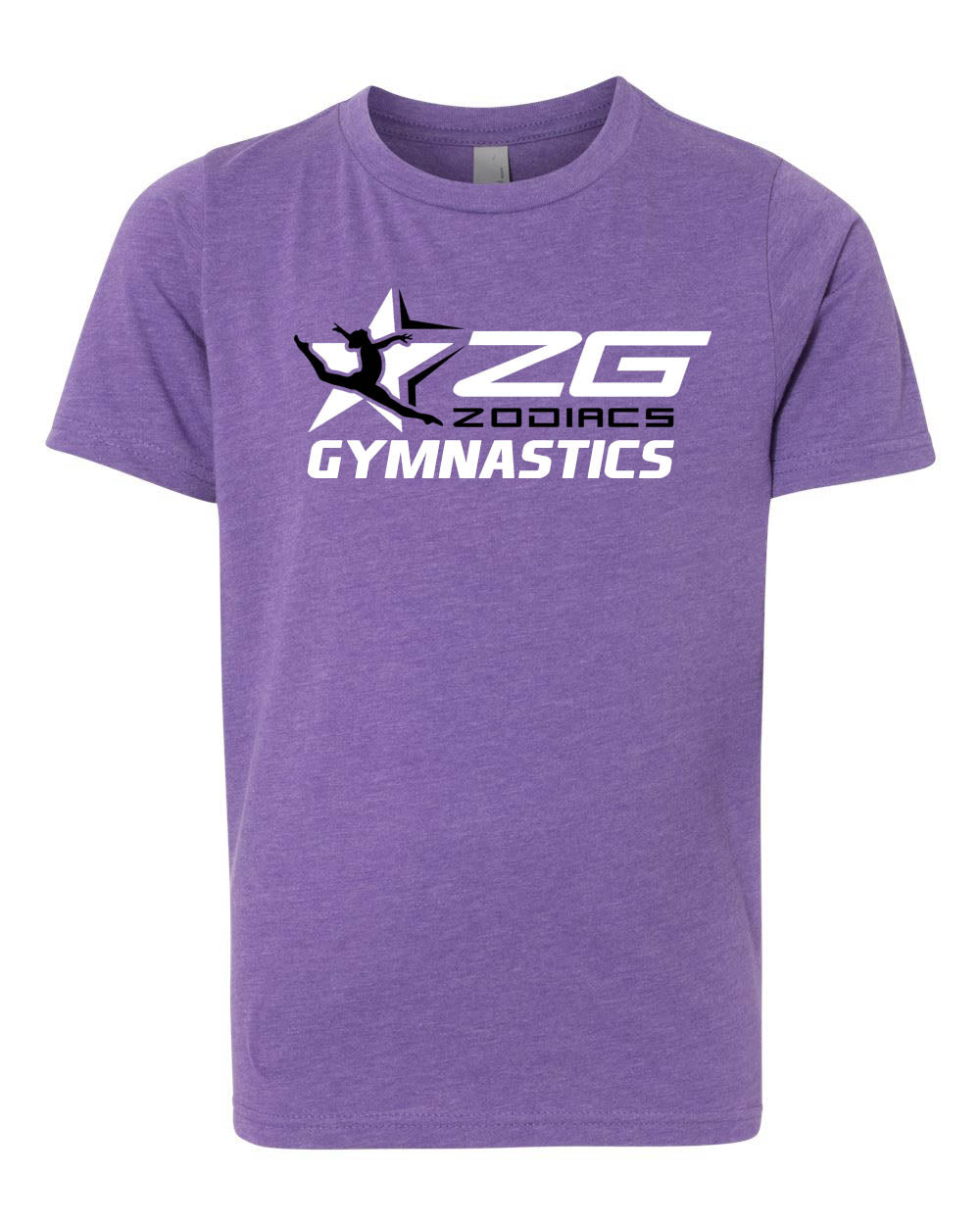 Zodiacs gymnastics T-Shirt Heather Purple