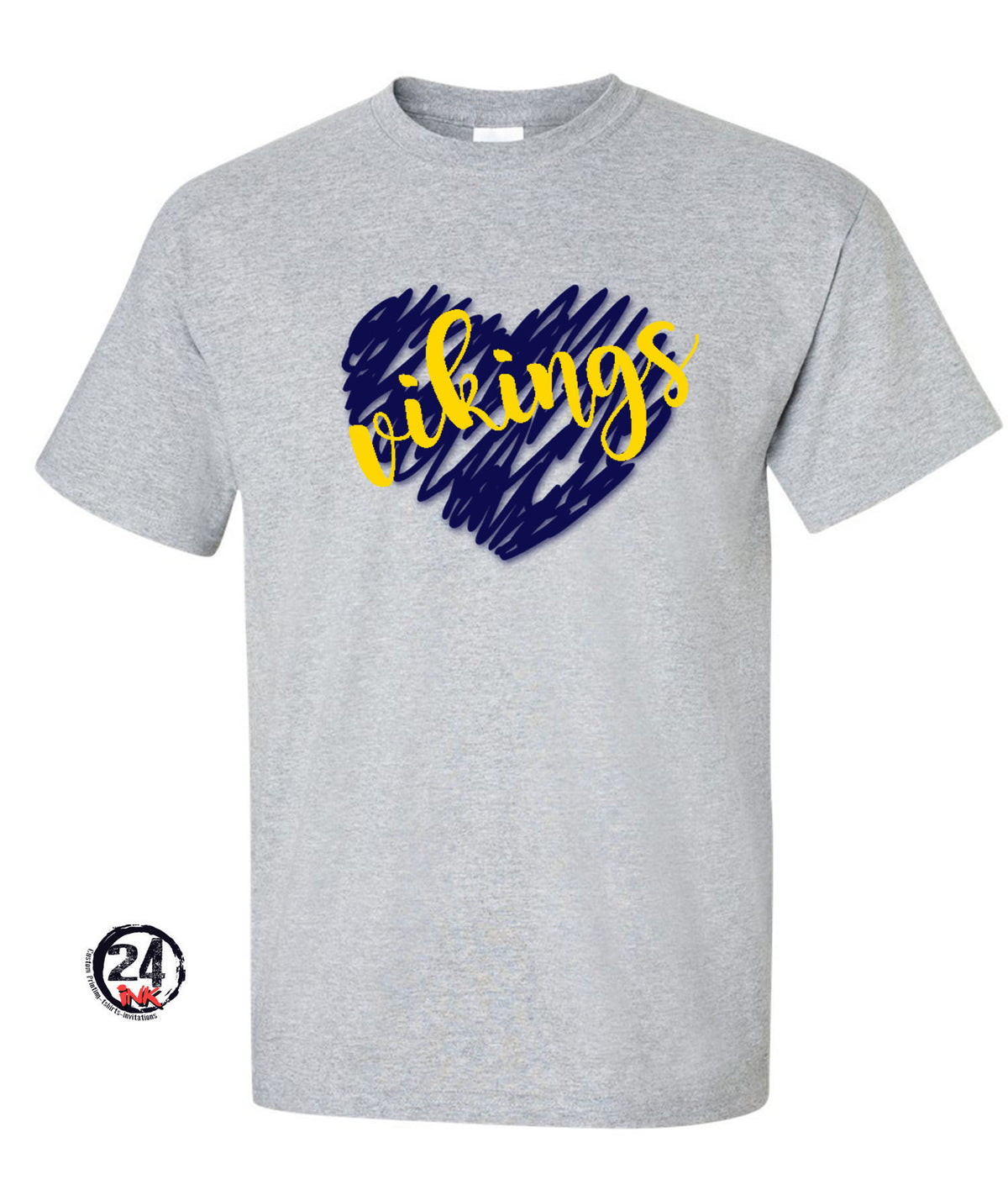 Vikings Heart T-Shirt