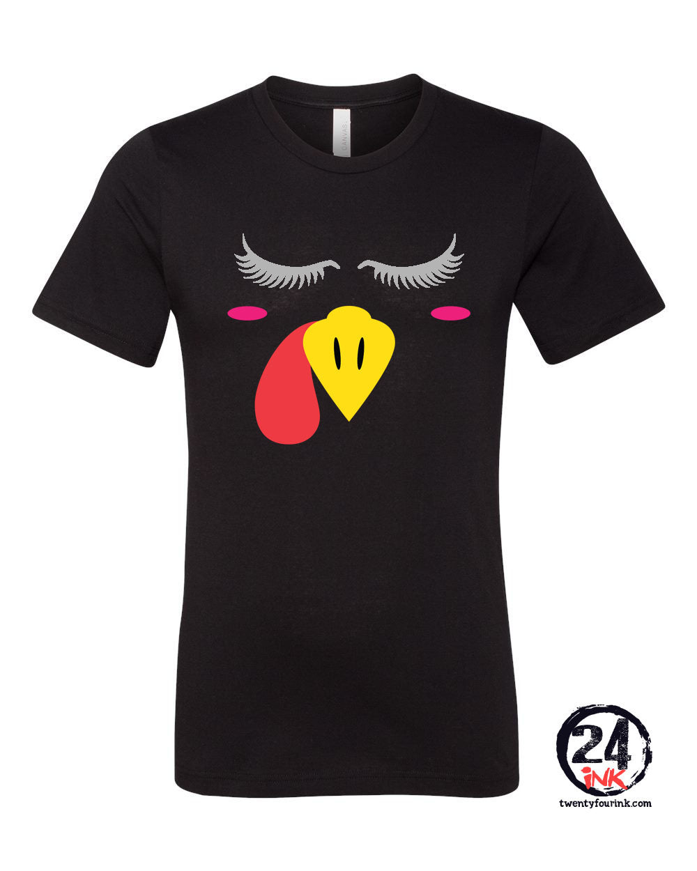 Turkey Face T-Shirt Design 4