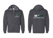 Hilltop Country Day School design 4 Zip up Sweatshirt