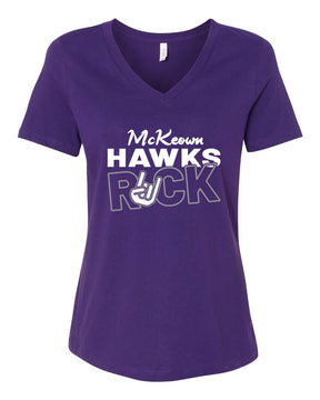 McKeown Hawks Rock V-Neck