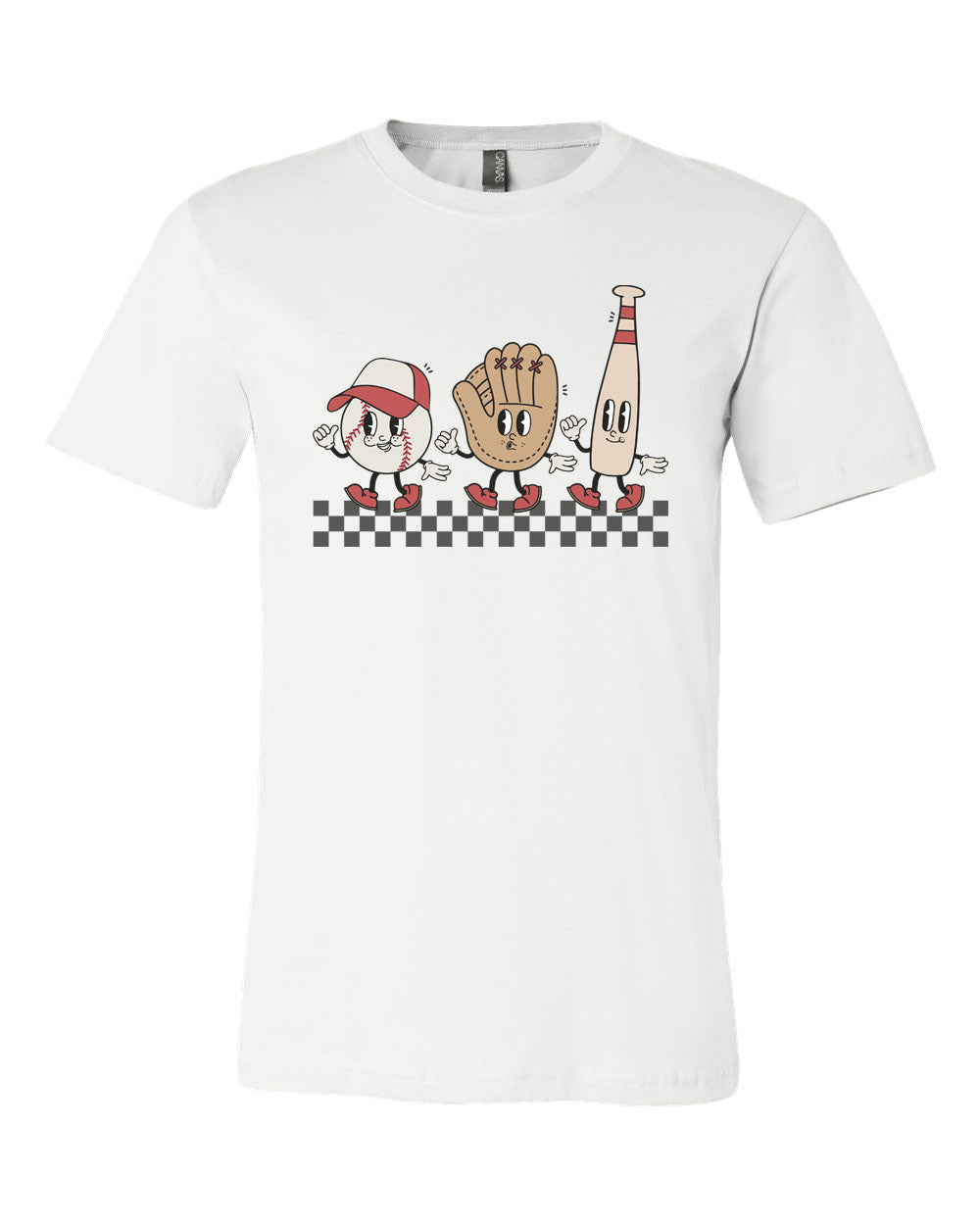 Retro baseball t-shirt