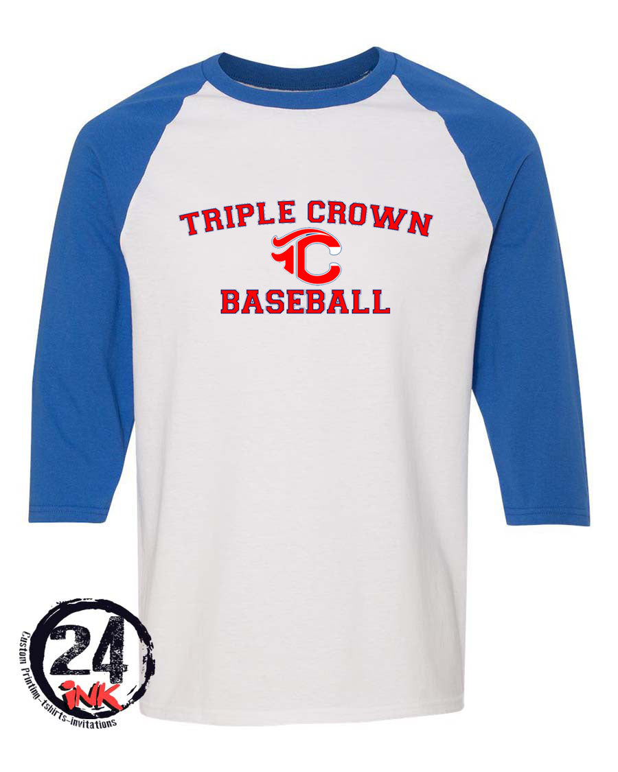 Triple Crown raglan shirt