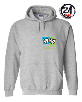 Central Jersey Animal Rescue Left Chest Logo Hooded Sweatshirt