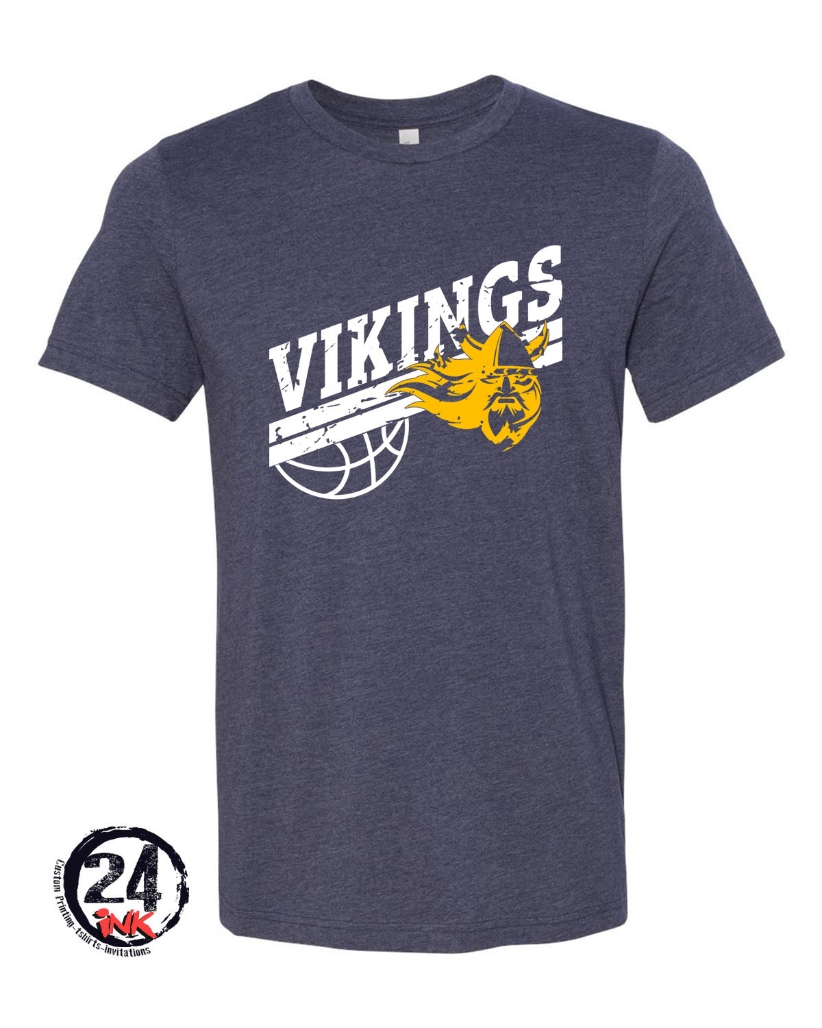 Vikings Basketball Vintage Shirt