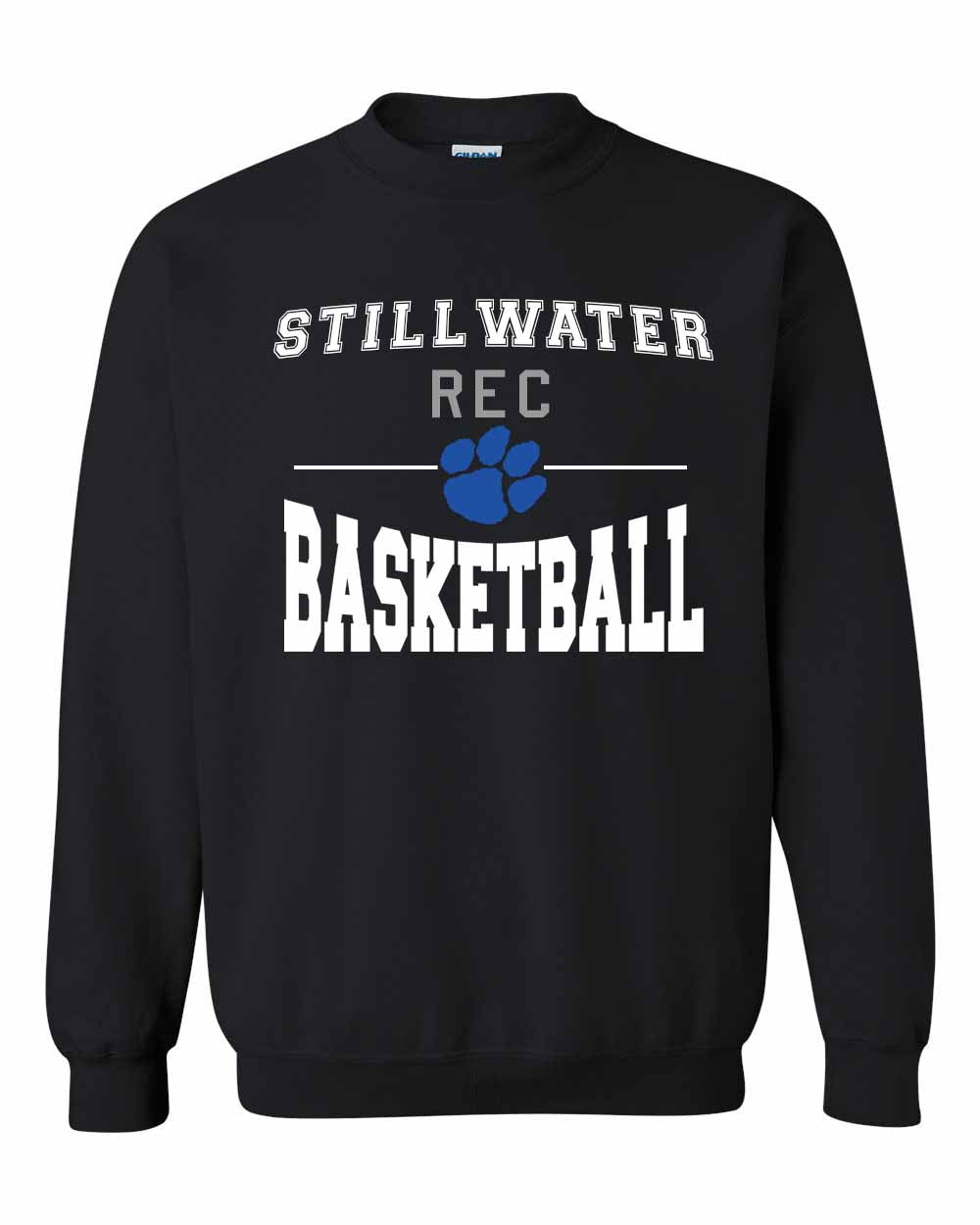Stillwater Basketball non hooded sweatshirt
