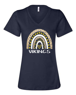 Vikings Rainbow V-neck T-shirt