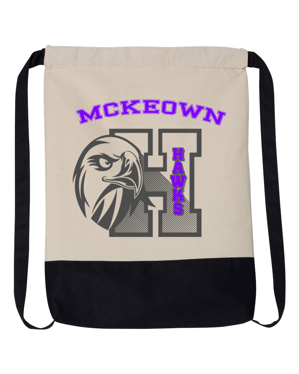 McKeown design 10 Drawstring Bag