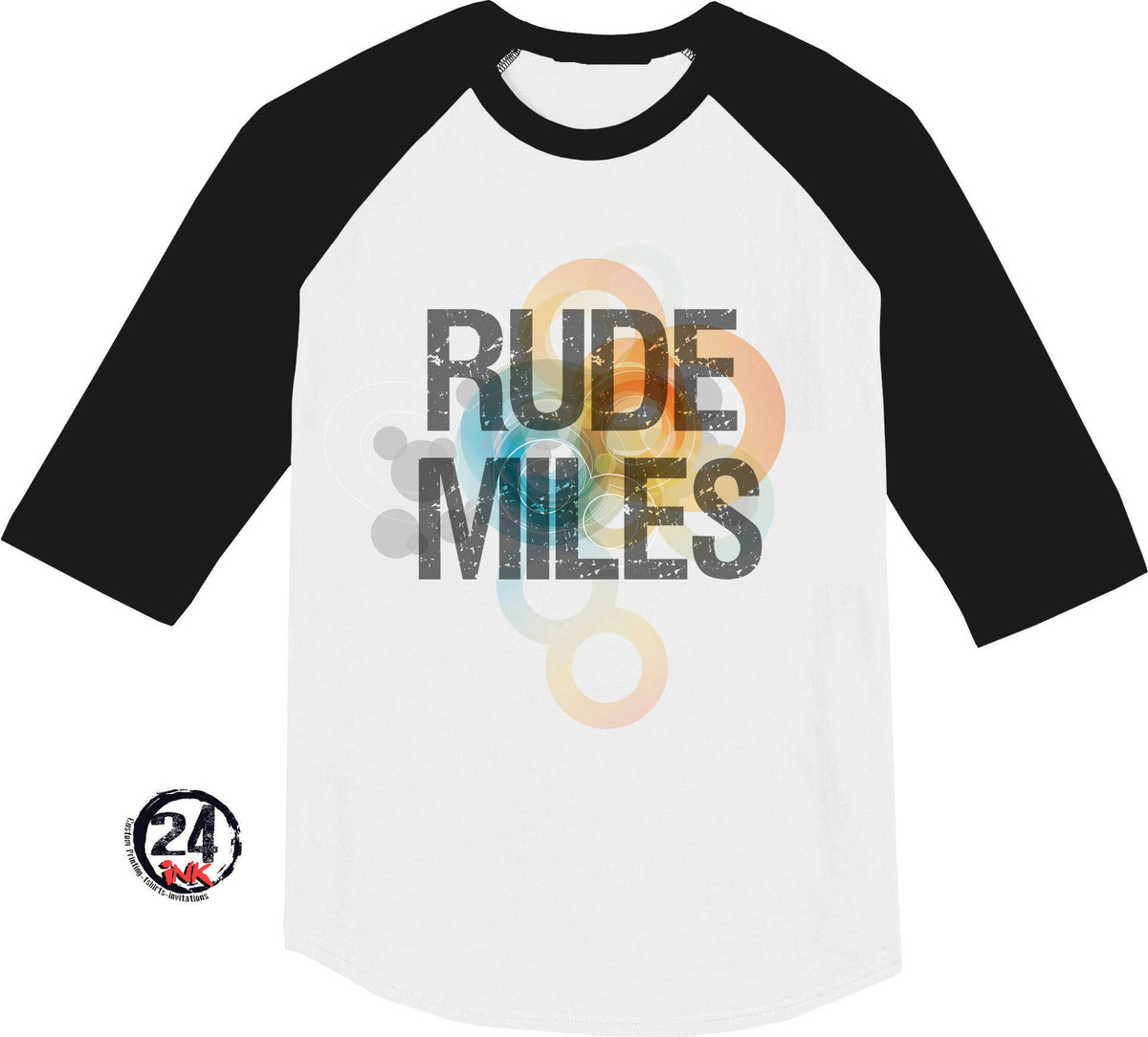 Rude Miles Raglan shirt