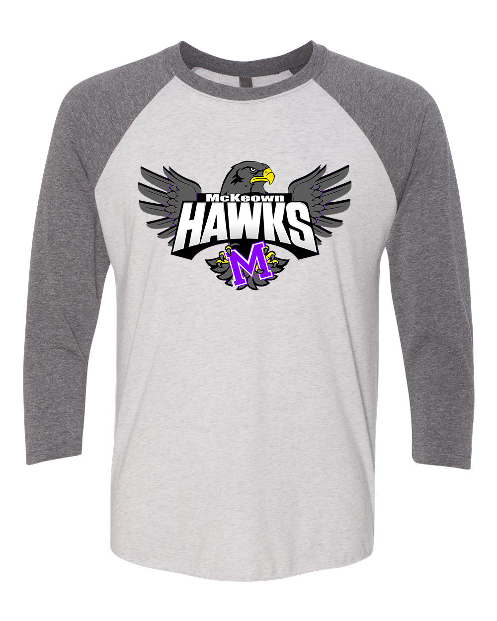 Flying Hawk Raglan shirt