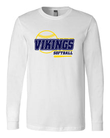 Vernon Vikings Softball Long Sleeve Shirt