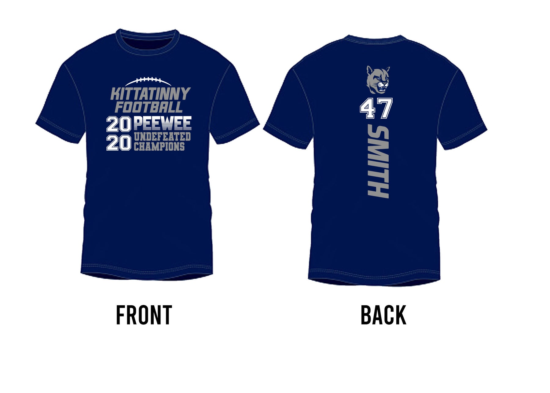 Kittatinny Football 2020 T-Shirt