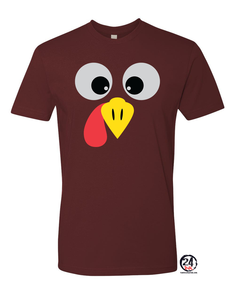 Turkey Face T-Shirt Design 5