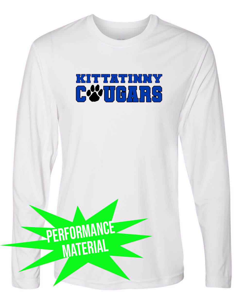 KRHS Performance Material Design 6 Long Sleeve Shirt