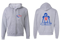 Goshen Football Design 5 Zip up Sweatshirt