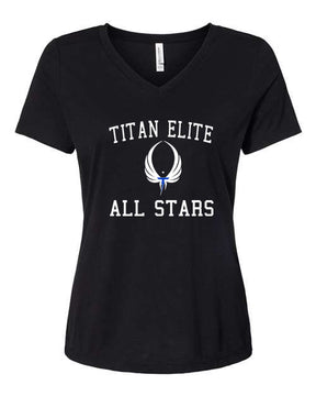 Titan design 4 V-neck T-shirt