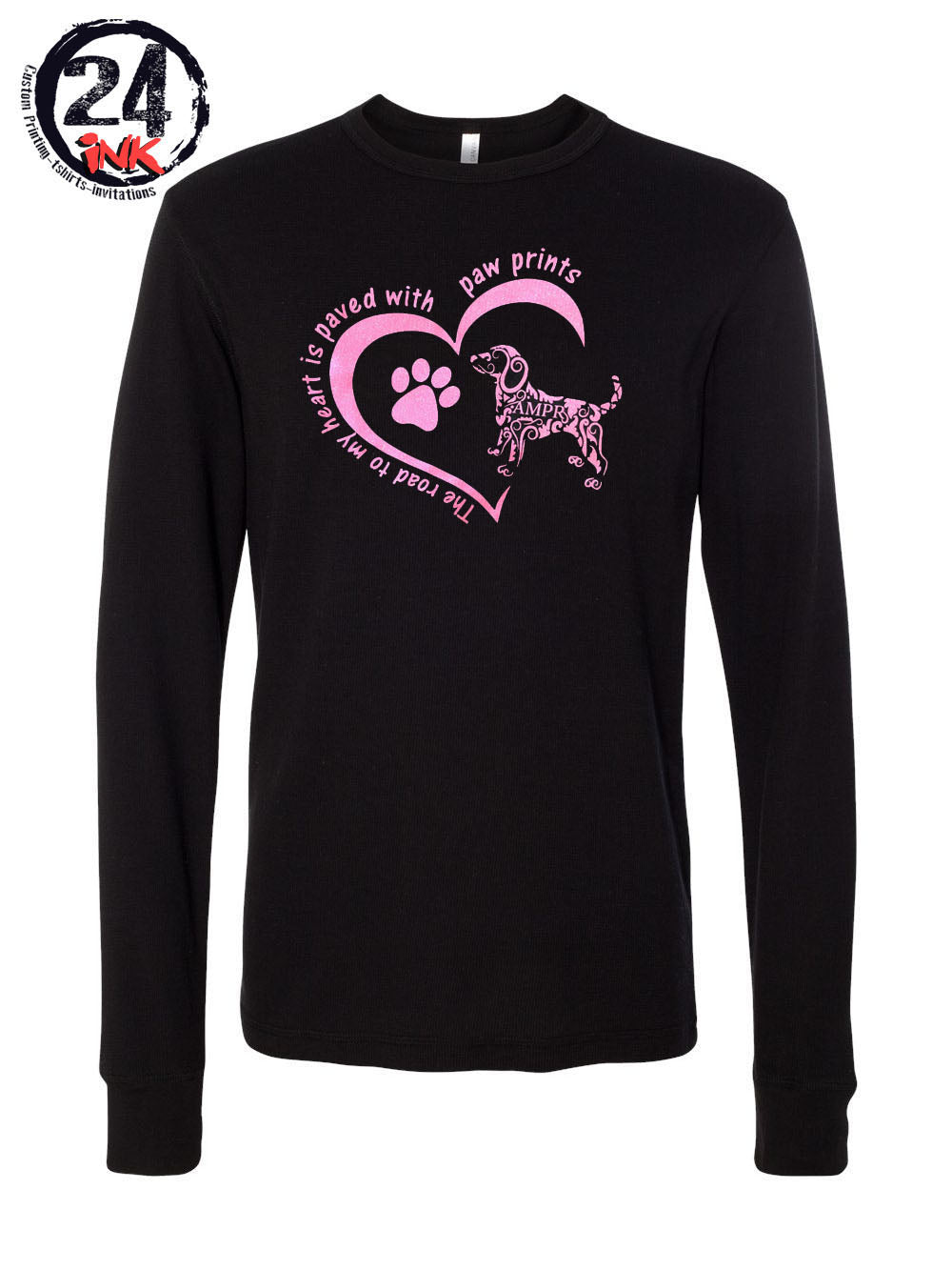 The road to my heart long sleeve shirt