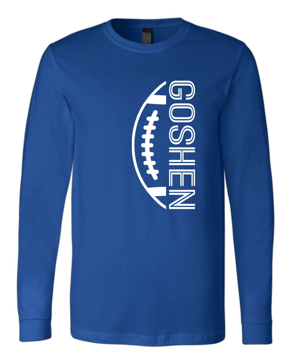 Side Goshen Football Long Sleeve Shirt