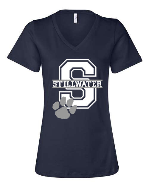 Stillwater Letter V-neck T-Shirt