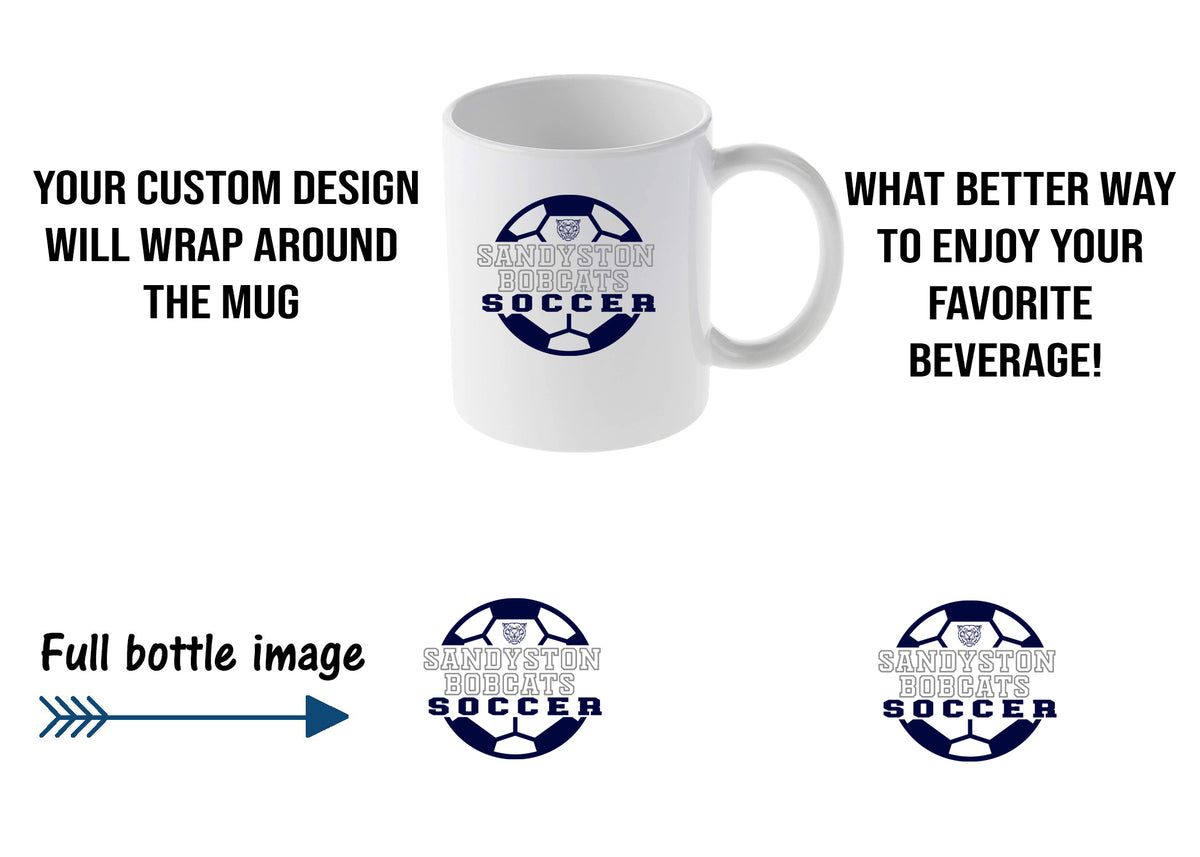 Sandyston Soccer Design 2 Mug