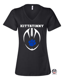 Football Paw V-neck T-Shirt