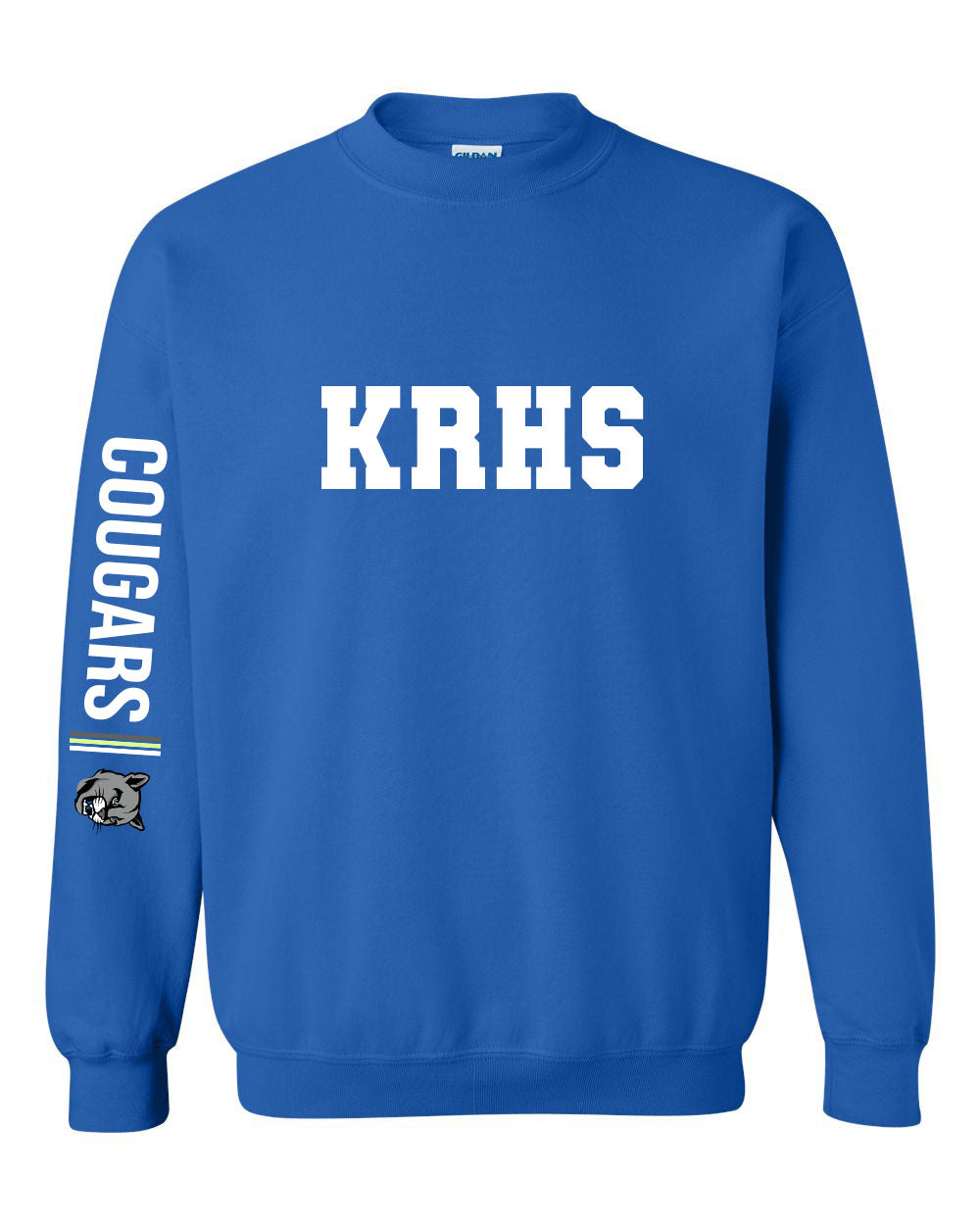 KRHS Design 5 non hooded sweatshirt
