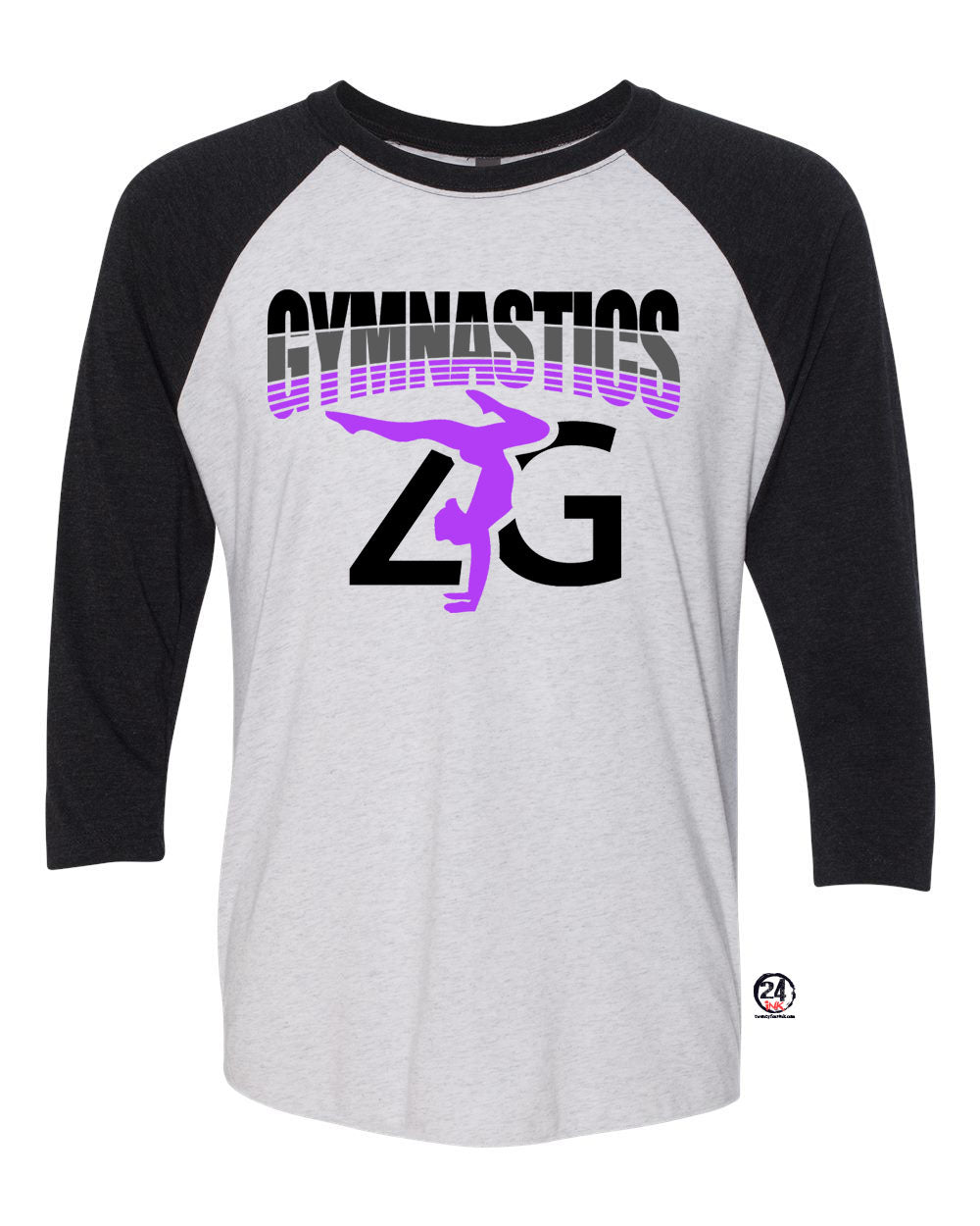 ZG Gymnastics raglan shirt