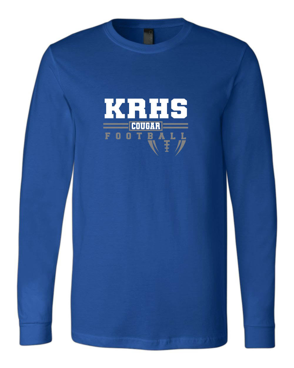 KRHS Cougar Football Long Sleeve Shirt