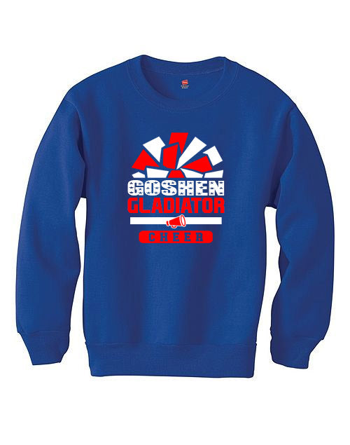Goshen Cheer Pom non hooded sweatshirt