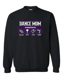 NJ Dance Design 8 non hooded sweatshirt