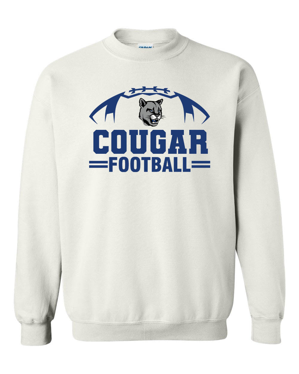 Cougars Football non hooded sweatshirt