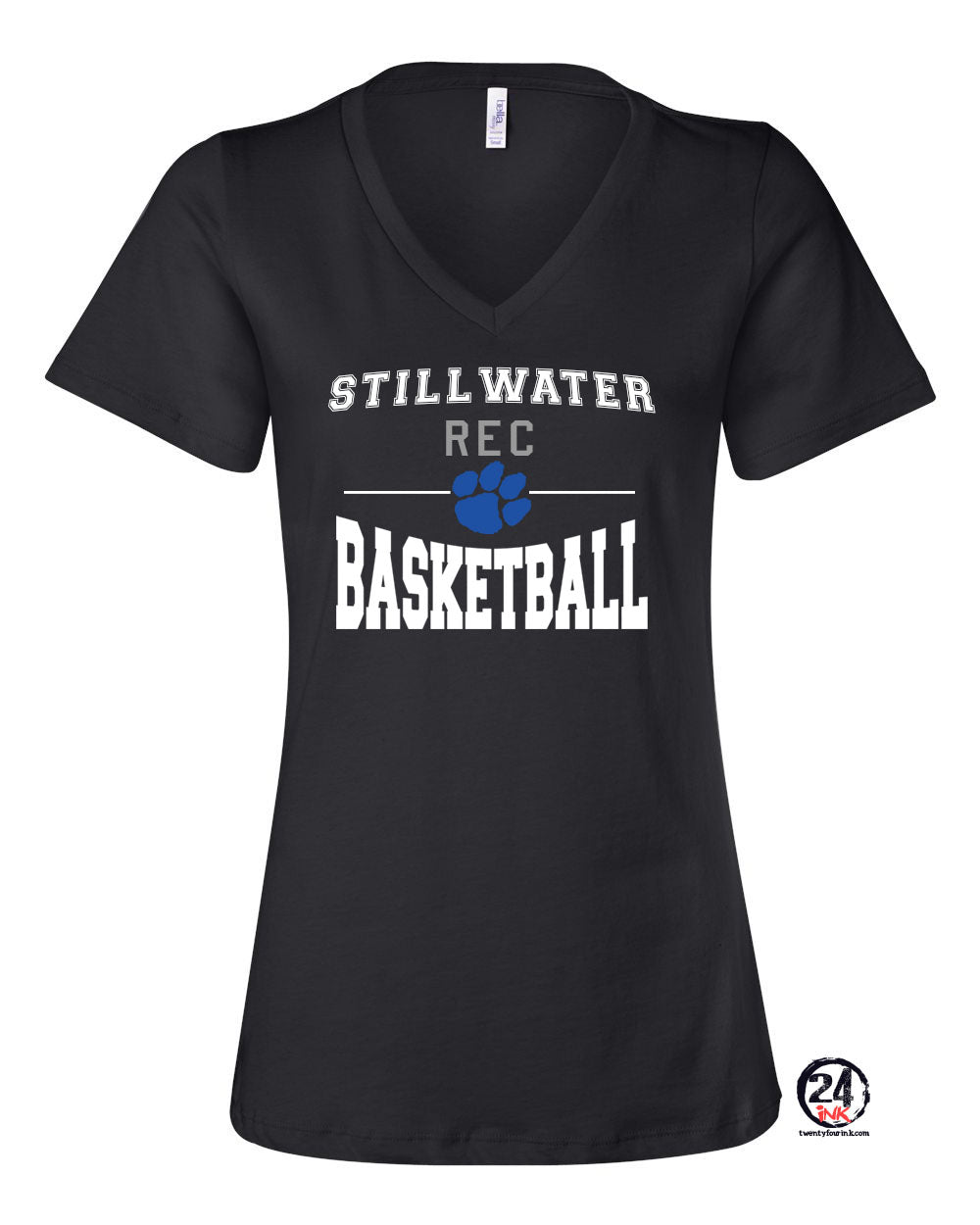 Stillwater Basketball  V-neck T-Shirt
