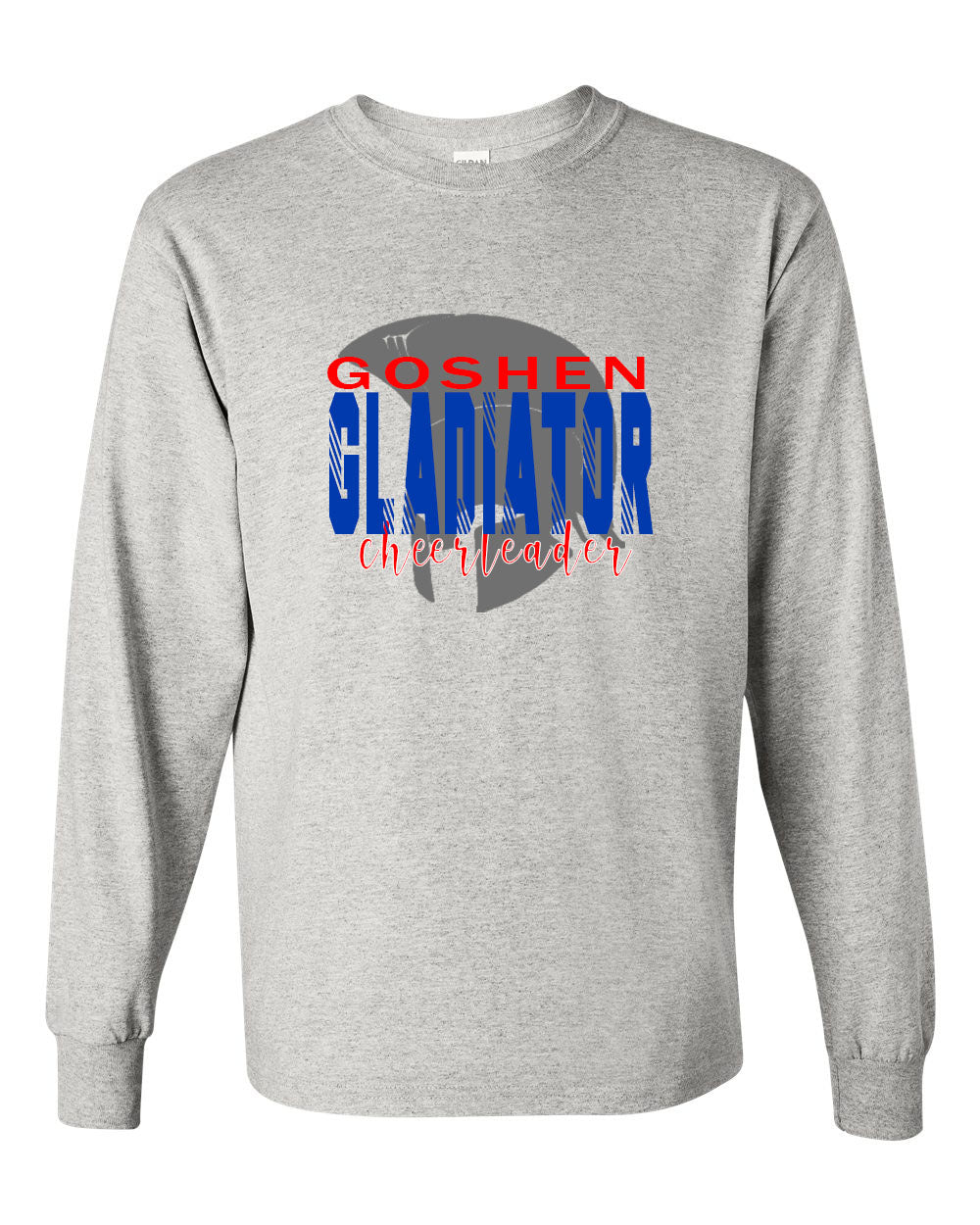 Goshen Gladiator Cheerleading Long Sleeve Shirt