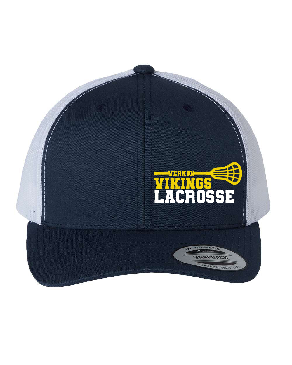 Vernon Lacrosse Design 1 Trucker Hat