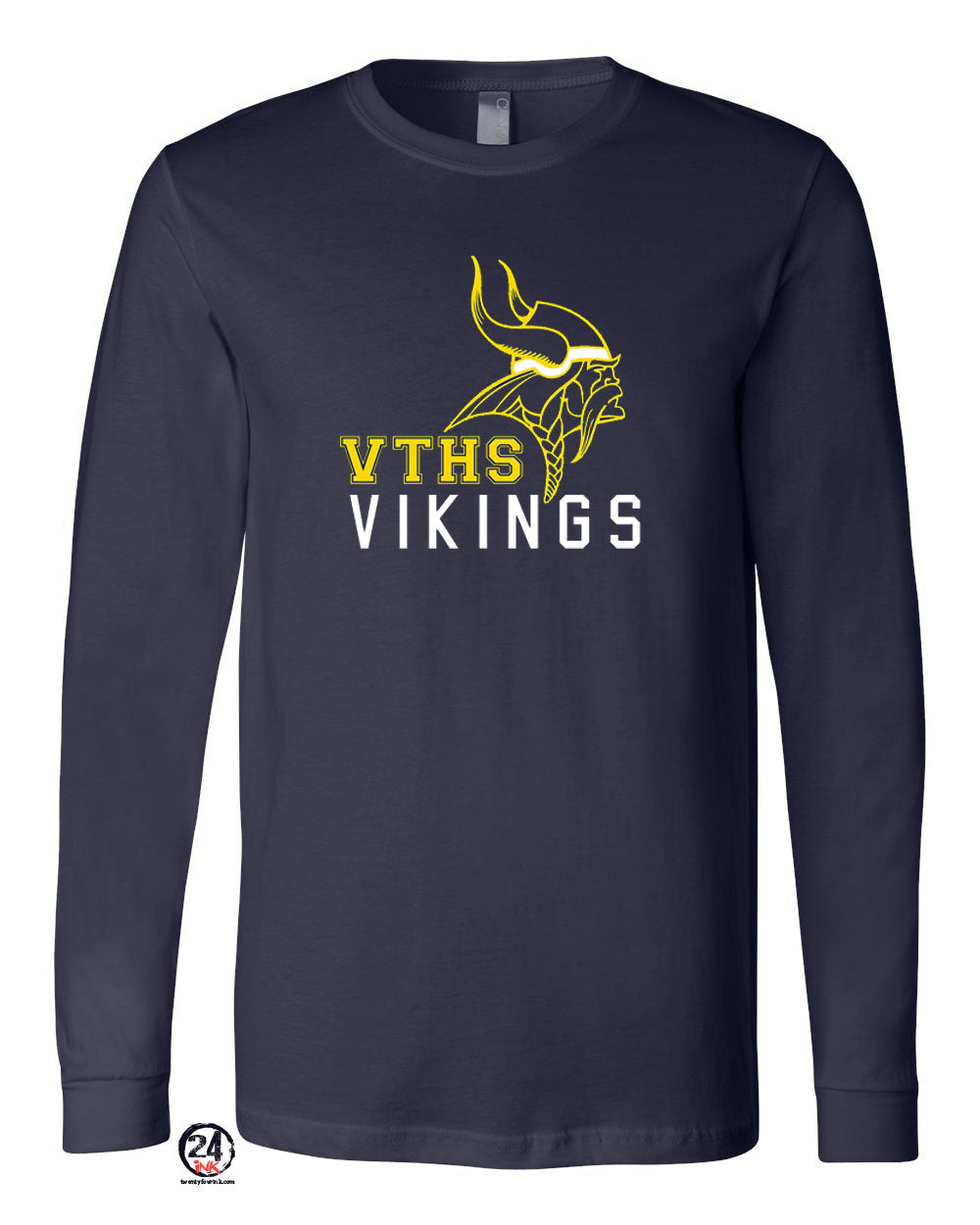 VTHS Outline Long Sleeve Shirt