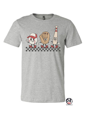 Retro baseball t-shirt