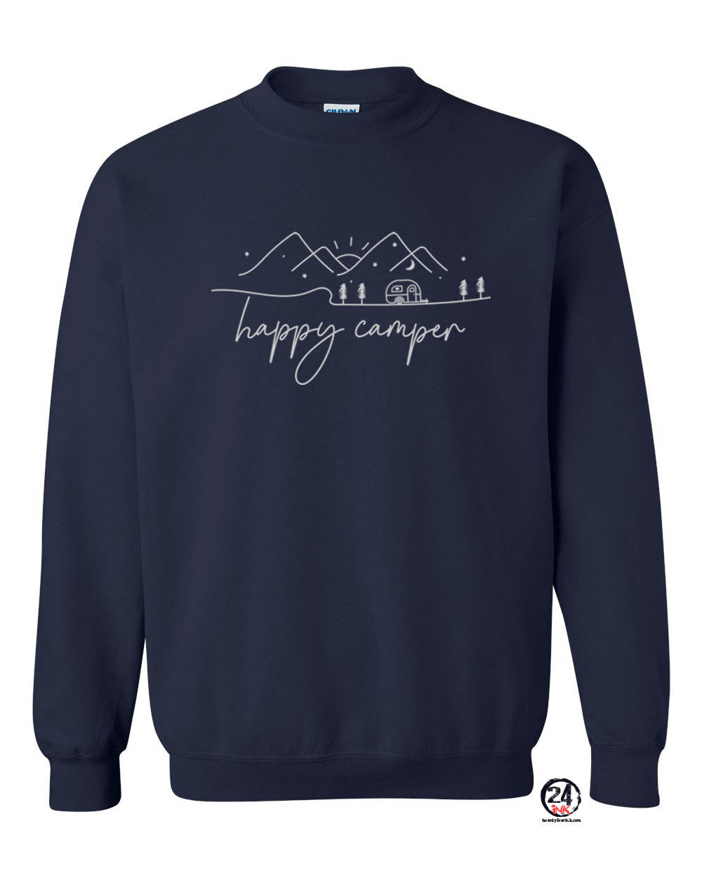 Happy Camper non hooded sweatshirt