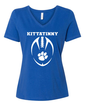 Football Paw V-neck T-Shirt