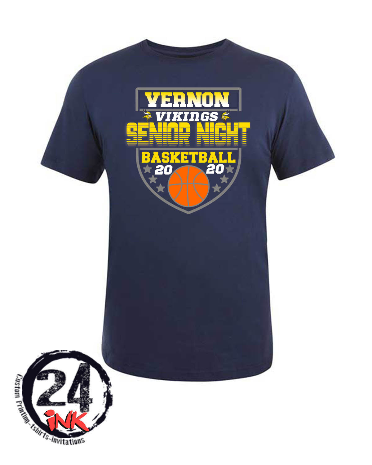 Vernon Senior Night T- Shirt