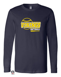 Vernon Vikings Softball Long Sleeve Shirt