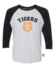Lafayette Tigers Design 2 raglan shirt
