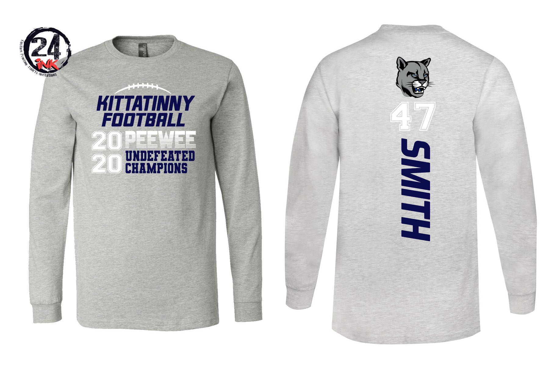 Kittatinny Football 2020 Long Sleeve Shirt