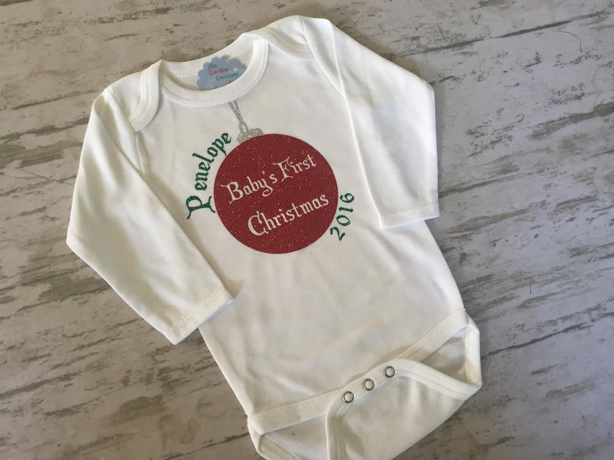 My First Christmas Bodysuit